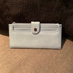 Light blue wallet